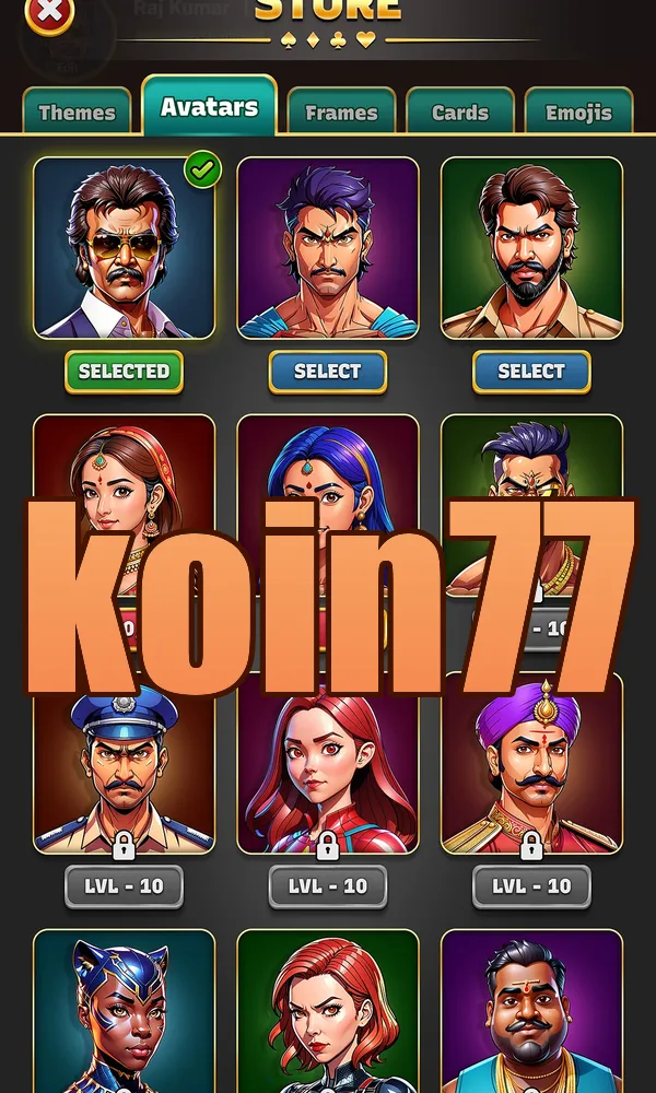 koin77 Tangkapan Layar - APK Resmi